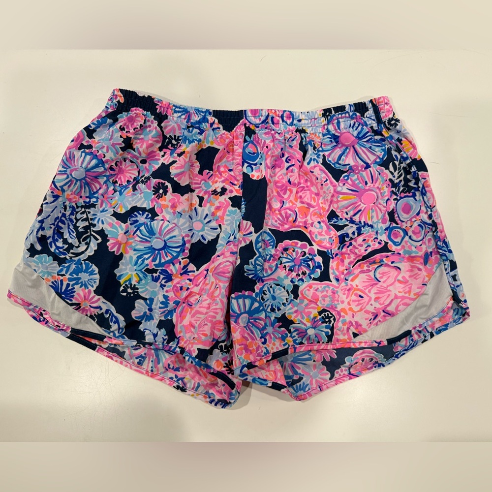 Lilly Pulitzer Luxletic Ocean Trail Shorts